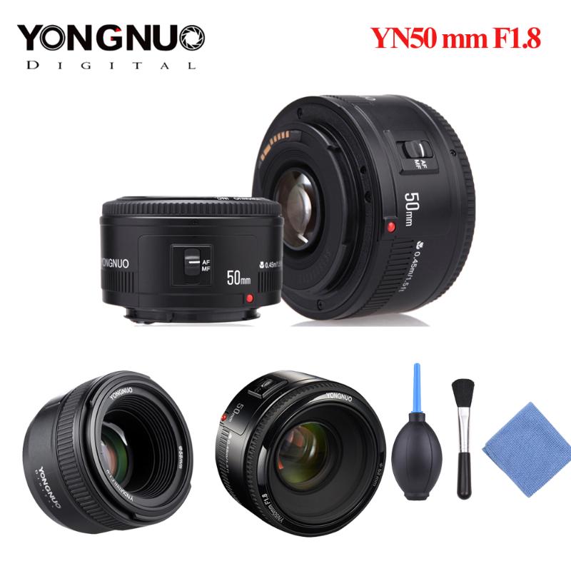 

Original YONGNUO Lens YN50 mm YN50mm F1.8 Photography Camera Lens for Canon Canon EF for Nikon Nikon F DLSR Camera