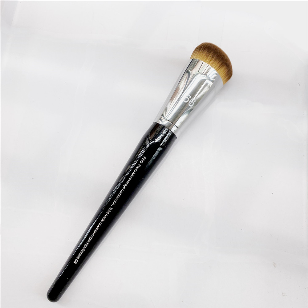 

PRO Press Full Coverage Complexion Makeup Brush 66 - Heart Shape Dense Synthetic Foundation Contour Brush