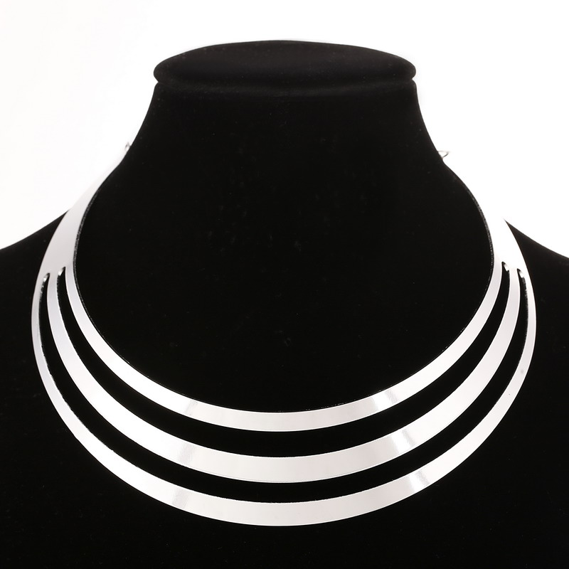 

Exaggerated Cuban Thick Chain Choker Necklaces for Women Fashion Jewelry Personalize Statement Collier Female Accessories