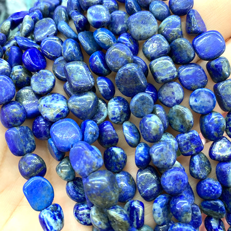 

Fine 100% Natural Agate Lapis Lazuli Amethyst Rose Quartz Jade grave Beads For Jewelry Making DIY Bracelet Necklace 8-12mm