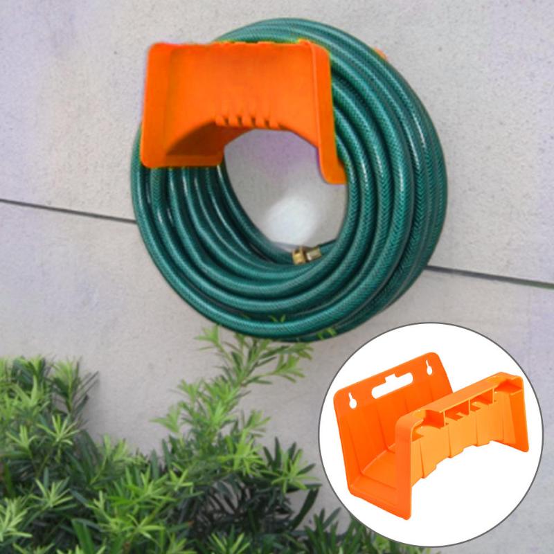 

2pcs Orange Garden Hose Pipe Hanger Holder Wall Mounted Tap Watering Hose Organizer Storage Rack Gardening Tool