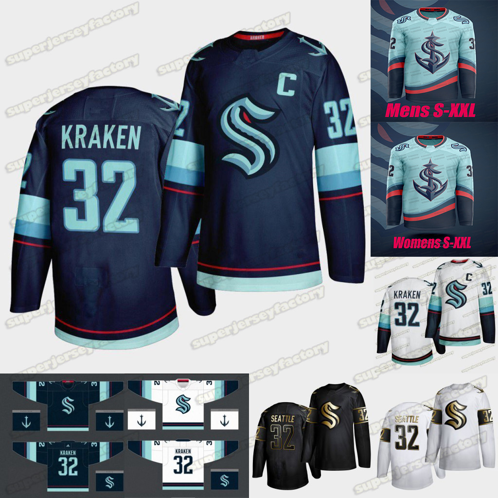 

Seattle Kraken 2021 Hockey Jersey 32th New Team Custom Home Road Jersey Any Nunber Any Name Men Women Youth S-XXXL, Alternate jersey mens s-xxxl