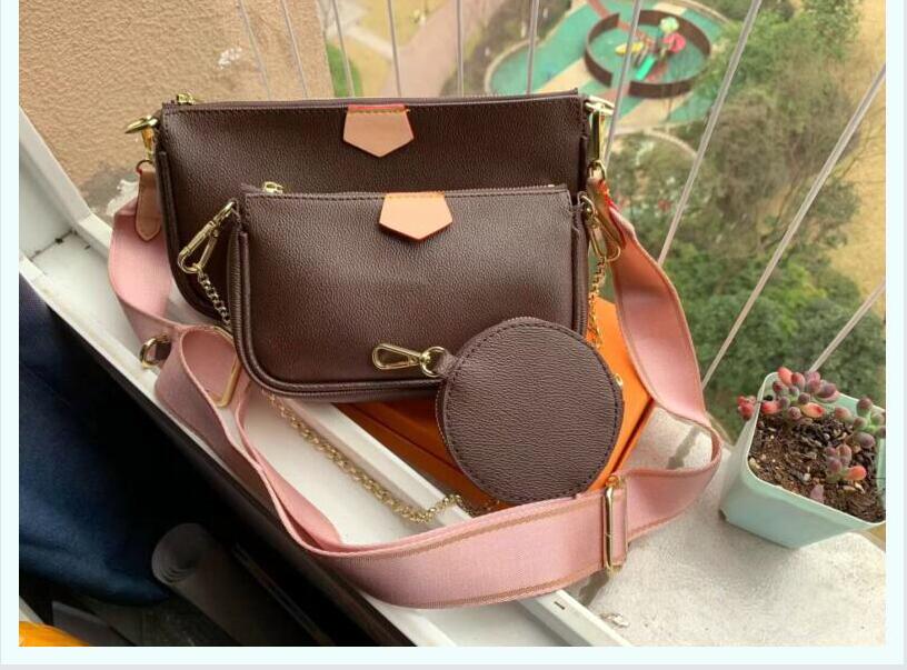 

High quality New 3pcs/set handbags tote purses women bags multi pochette accessoires new Fashion Women's Small duffle Shoulder Bag Chai