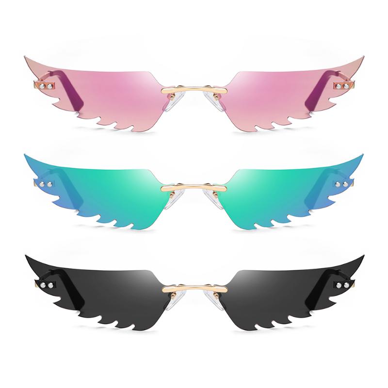 

Vintage Flame Sun Glasses for Women Men Travel Outdoor Punk Style Eyeglasses Designer Colorful Eyewear for Female Oculos