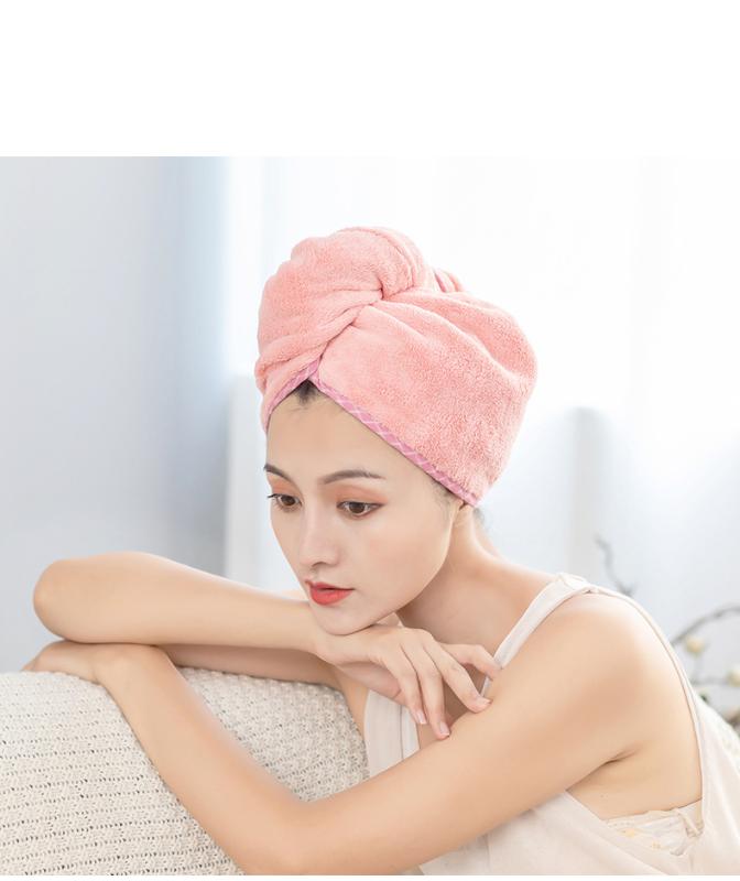 

Magic Quick Dry Hair Hat Women Bathroom Super Absorbent Microfiber Bath Towel Hair Dry Cap Drop Shipping