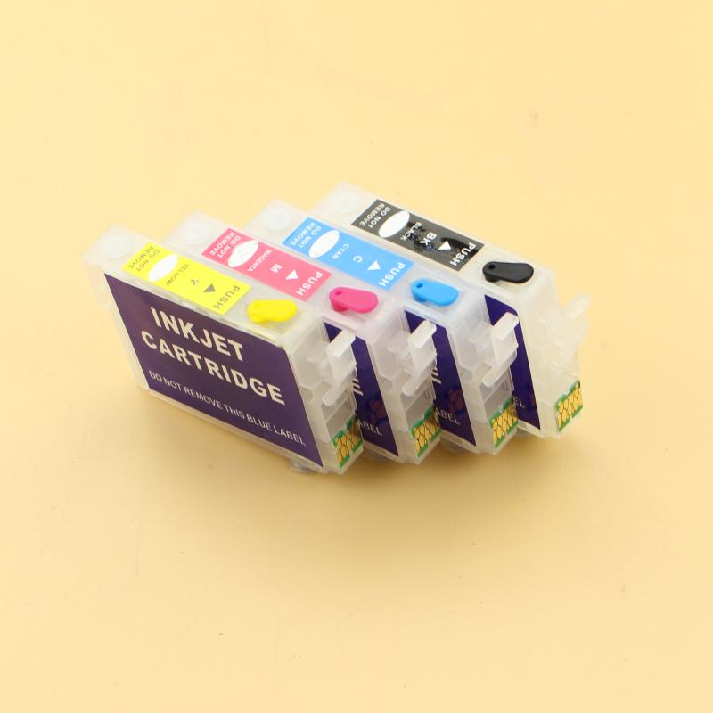 

For Europe T02W1 502 T502XL Refillable ink cartridge for XP-5100 XP-5105 WF-2865 WF-2860 cartridge with auto reset chip