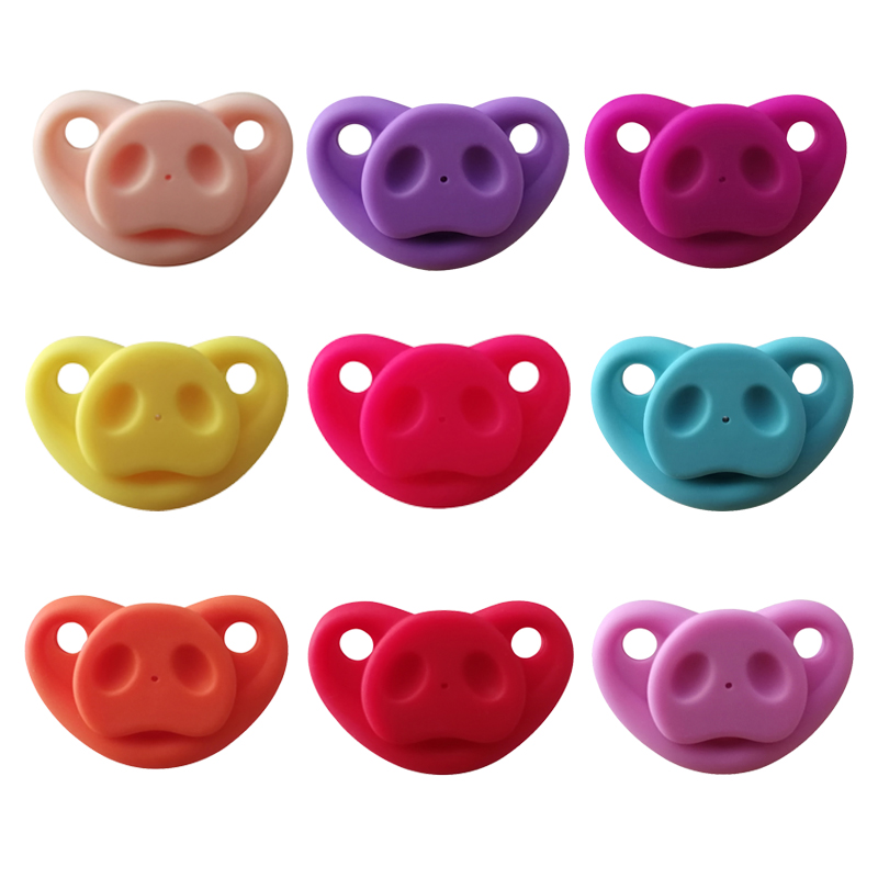 

Silicone Funny Baby Pacifiers Dummy Nipples Toddler Pacy Orthodontic Soothers Teat for Baby Holiday Gift