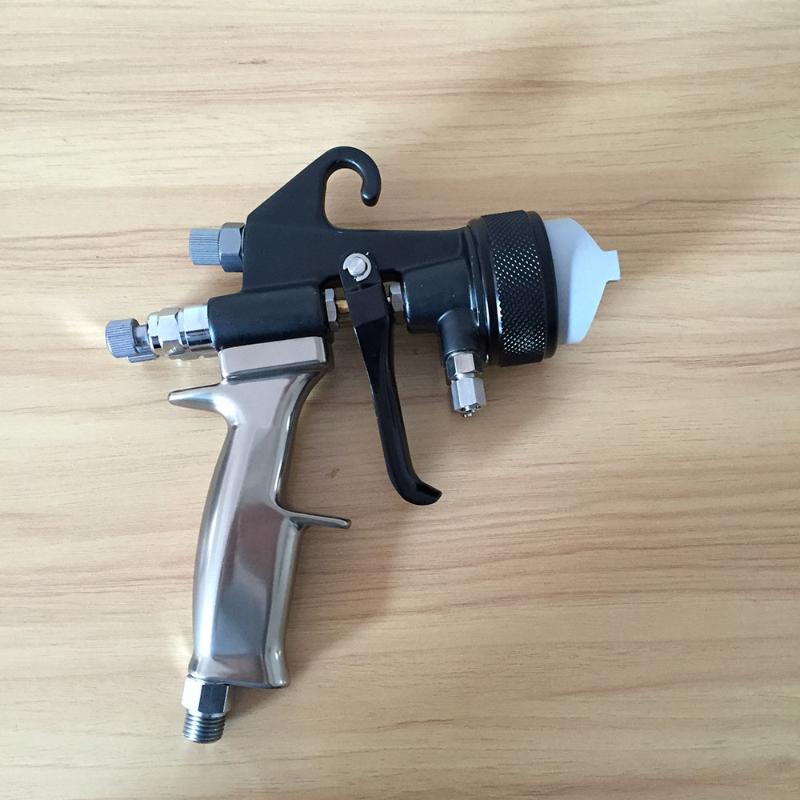 

SAT1205 automatic paint coat spray gun pneumatic power coating high pressure pressurized paint sprayer double nozzle car