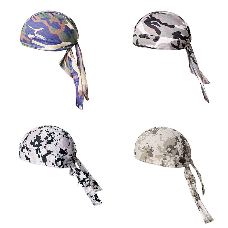 

Quick Dry Pure Cycling Cap Head Scarf Summer Men Running Riding Bandana Headscarf Ciclismo Pirate Cap Headband Men Head Scarf