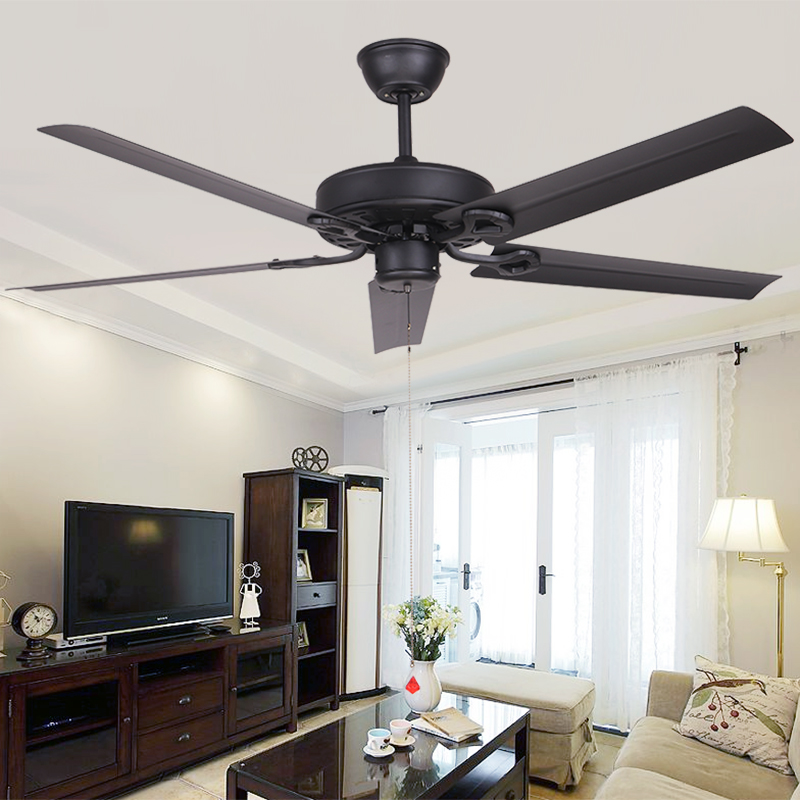 

42 Inch Modern Ceiling Fan Fans Without Lights Remote-Control Ventilator de techo Lamp Bedroom Ceiling Fan Lamp Five Blades