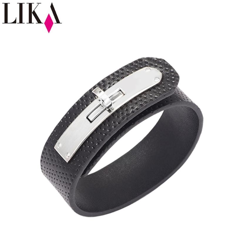 

LIKA 2020 Fashion Leather Bracelets Bangles For Women Jewelry Interchangeable Manchette Femme