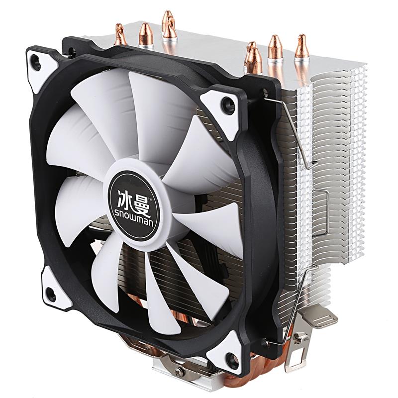 

SNOWMAN CPU Cooler Master 5 Direct Contact Heatpipes freeze Tower Cooling System CPU Cooling Fan with PWM Fans