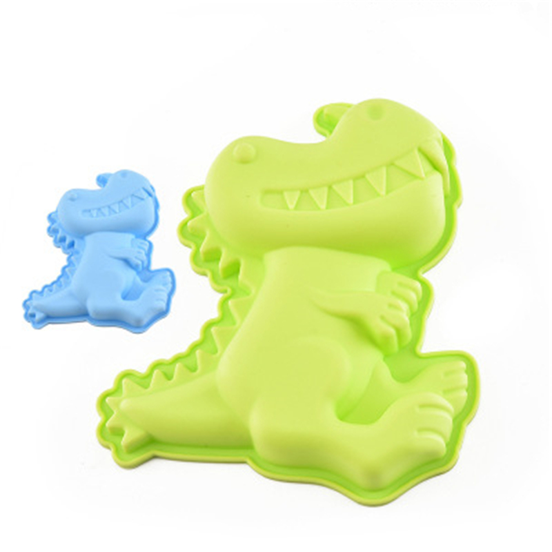 BRANDNEWS Kuchenform Dinosaurier Ostern Dinosaurier Schokoladenform Fondant Kuchen Silikonform Home Backwerkzeuge Physical