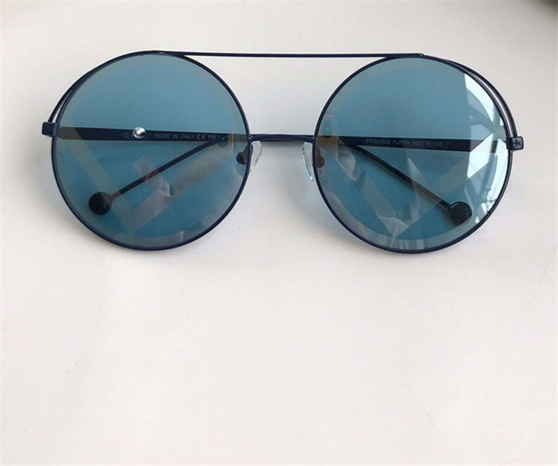 

2020 new brand Fashion luxury designer men woman superior quality Black Round Sunglasses Womens Glasse Shades New with box Free Delivery