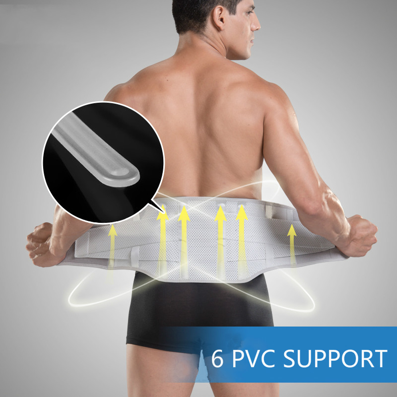 

Waist Support Sport Gym Back Sweat Belt Trimmer Trainer Sliming Lumbar Body Shaper Corset Belts Workout Fitness, Black