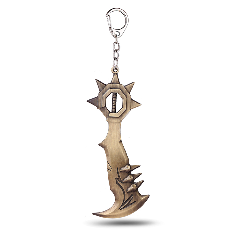 

online game Glory Execution Officer Draven Throwing Keychain Game Theme Key Ring