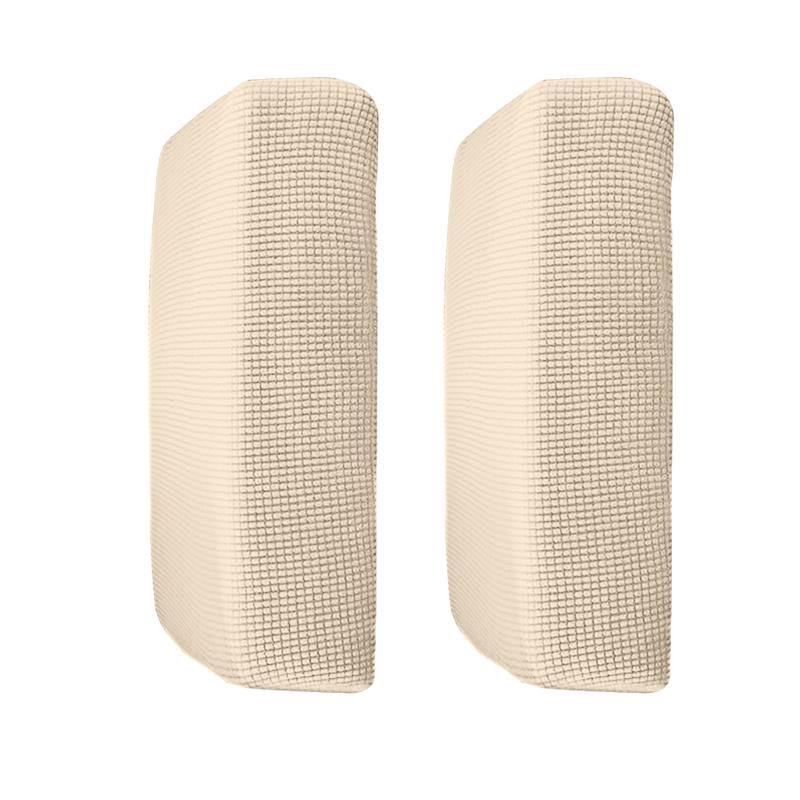 

Chair Covers 2Pieces Cream_Size S Elastic Sofa Futon Seat Bench Cushion Slip Cover Couch Slipcover Protector Replacement Garden Furniture