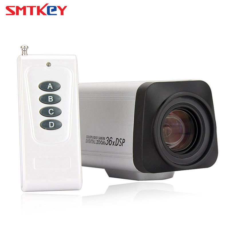 

Remote controller Analog 1200TVL CMOS Auto Focus 36X Box Zoom CCTV Camera