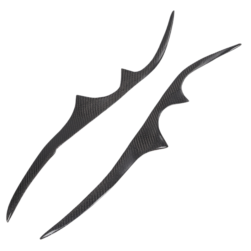 

Carbon Fiber Headlight Eyebrows Cover Trim Fit for Legacy 2006-2008