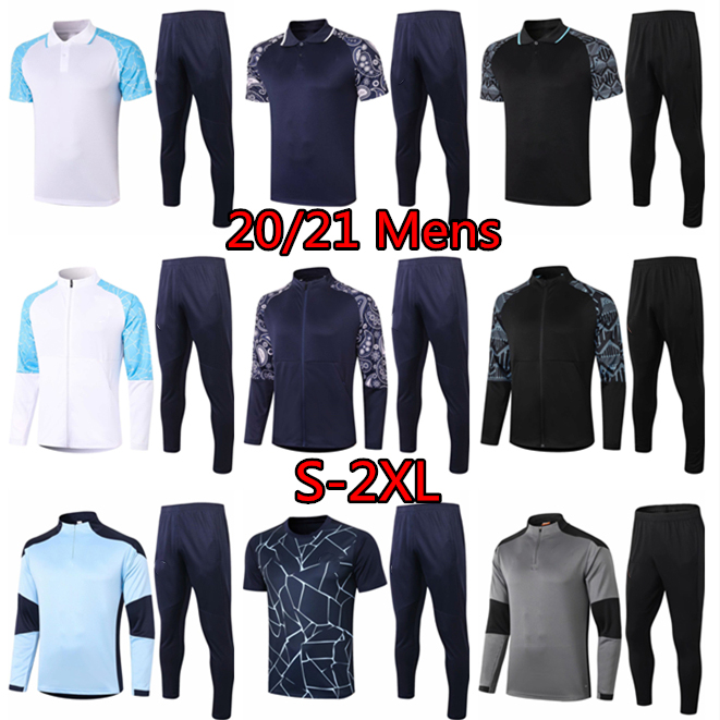 

21 22 Man city jacket Jesus Tracksuits kits training pre match polo shirt soccer jersey AGUERO DE BRUYNE STERLING tracksuit football long short suit, 19
