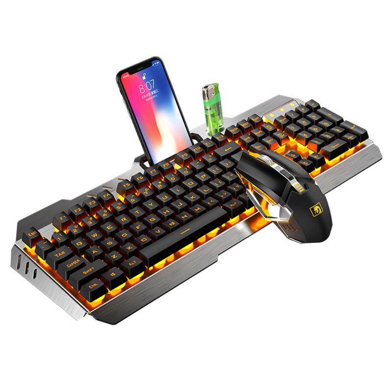 

Wireless Keyboard and Mouse DPI Adjustable Rechargeable Backlight Keyboard Mice N1HD