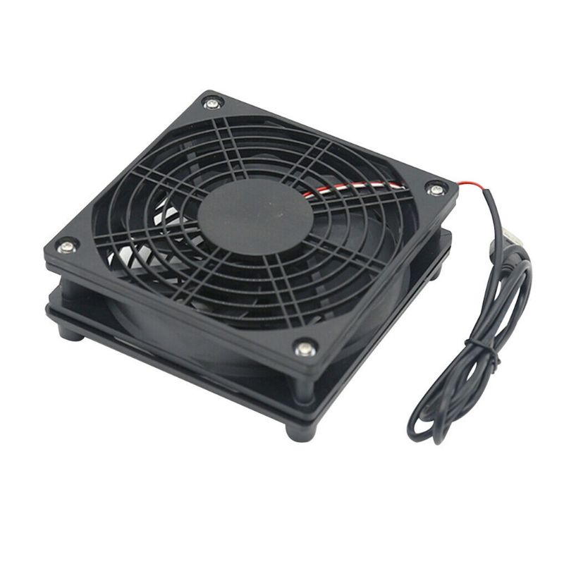 

DIY Cooling Fan DC5V USB Power Silent Fan Cooler for Router TV Box Radiator