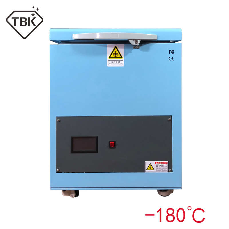 

180 degree TBK Professional Mass -180C LCD Touch Screen Freezing Separating Machine LCD Panel Frozen Separator Machine for edge