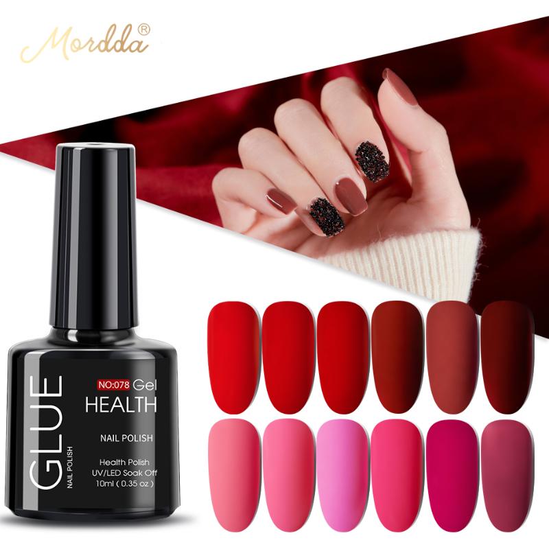 

MORDDA Gel Polish All For Manicure UV DIY Nail Lacquer Soak Off Nail Art LED Gel Varnish Painting For More Art, 012