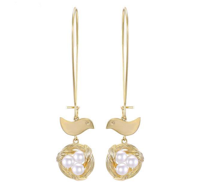 gold jewellery earring design