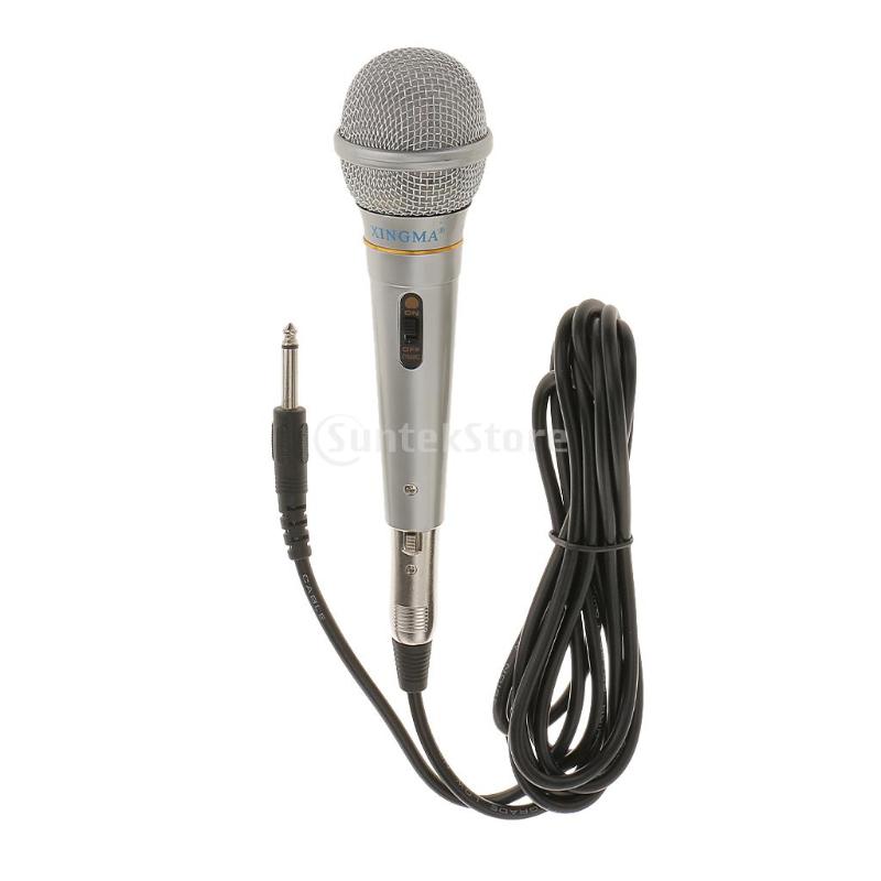 

AK-319 Professional Pure Vocal Dynamic Microphone Wired Microphone-Silver