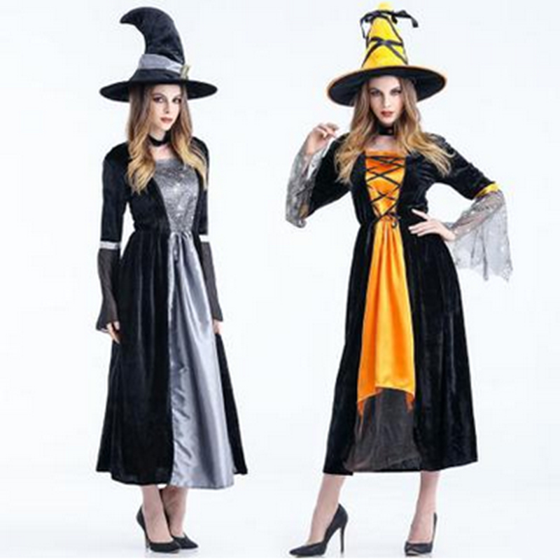 

New Sexy Witch Costume Deluxe Adult Womens Magic Moment Costume Adult Witch Halloween Fancy Dress