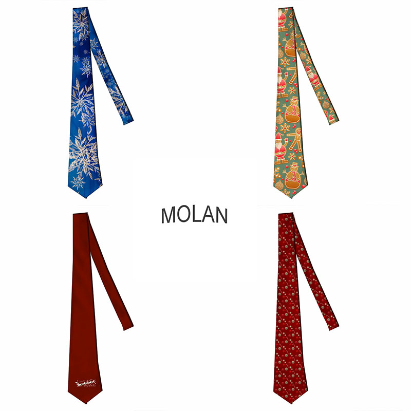

New Polyester 8cm Festival Ties For Men Neckties Slim Ties Printed Mens Necktie personality Cravate christmas Accessories X-LD02