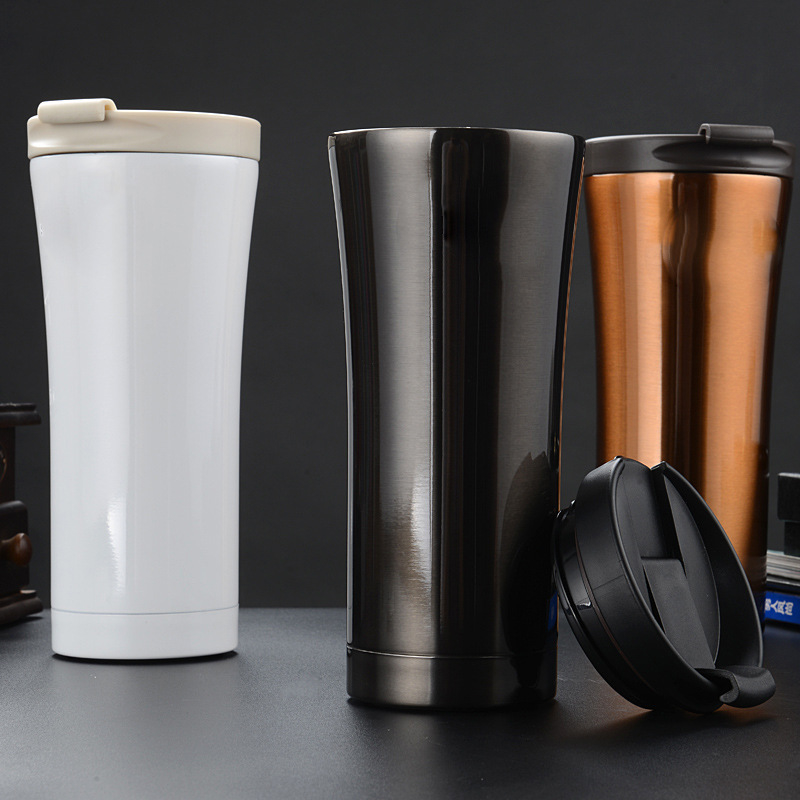

Straight Vacuum Cup Mirror Noodles Paragraph High Files 304 Stainless Steel Water Cup Lovers Coffee Son