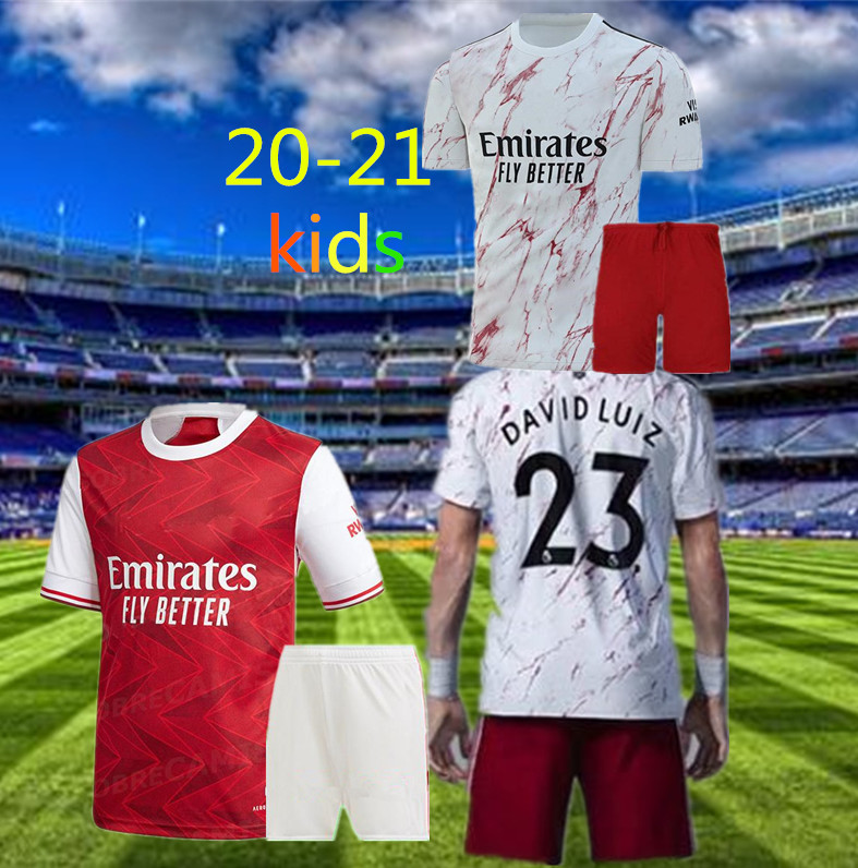 

kids kit Arsen soccer jersey 20 21 PEPE NICOLAS CEBALLOS HENRY GUENDOUZI SOKRATIS MAITLAND-NILES TIERNEY 2020 2021 football shirt men, Picture