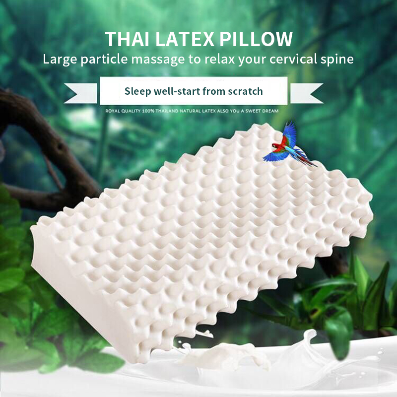 

Curve 40x60cm Latex pillow micro-explosive natural latex pillow neck core lute massage 100% natural adults