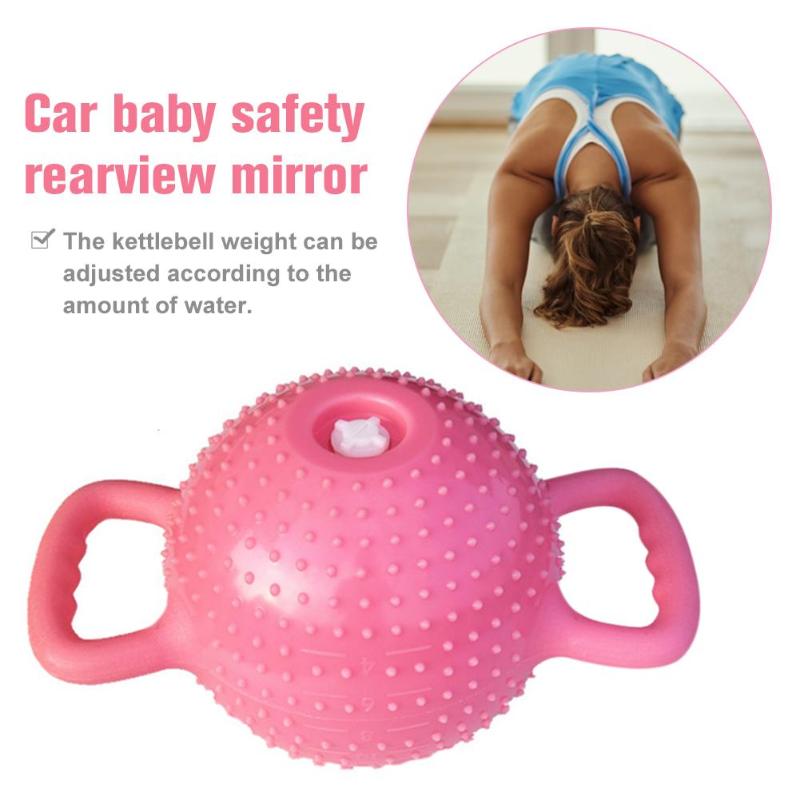

Women Adjustable Weight Yoga Kettle Bell Fitness Small Kettlebell PVC Kettlebell Weight Lifting Fitness Sports Acces, Pink
