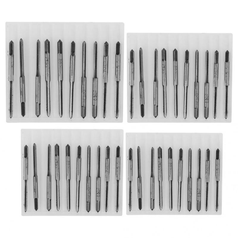 

10pcs Carbon Steel Metric Hand Tap Screw Thread Tapping Hand Tool M2 M4 M6 M8