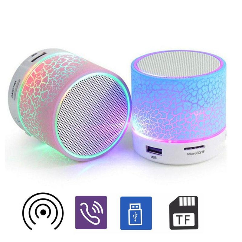 

Bluetooth Speaker A9 Stereo Mini Speakers TF USB FM Wireless Portable Music Sound Box Subwoofer Loudspeakers For phone PC with Mic