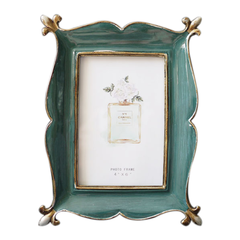 

New Resin Retro Blackish Green Photo Frame photo frame Home Decorations