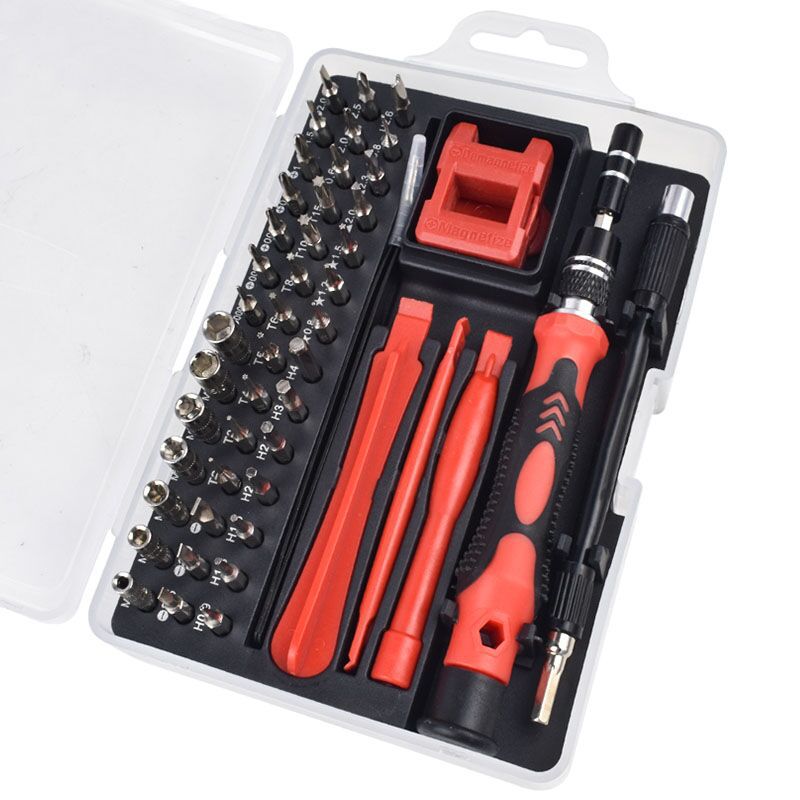 

52/1 screwdriver watch repair mobile phone disassembly tool multifunctional chrome vanadium steel combination screwdriver set