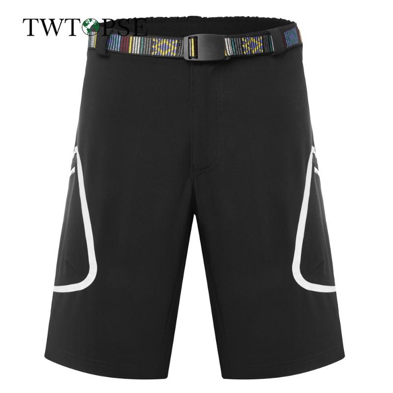 

TWTOPSE Men Outdoor Sports Short Quick Dry Camping Hiking Shorts MTB Mountain Bike Riding Downhill Bicycle Shorts Trousers Cloth, Black cycling shorts