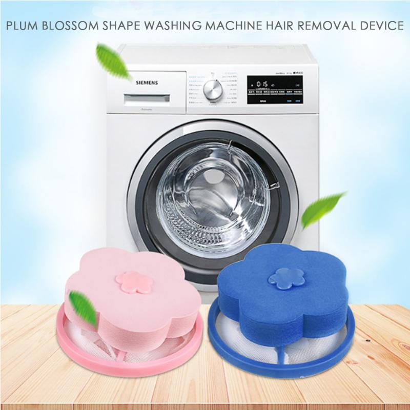 

Reusable Washing Machine Floating Lint Mesh Trap Bag Hair Catcher Filter Net Pouch Household Storage Tool