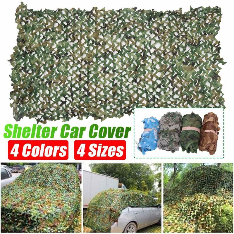 

Reinforced Camouflage Nets Hunting Camo Netting Pergola Gazebo Shade Garden Hiding Outdoor Army Concealment Mesh