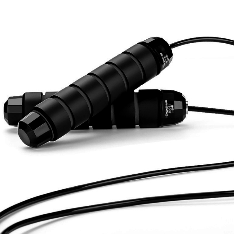 

Jump Rope With Heavy Load Skipping Rope Steel Wire Jumping Ropes For Gym Fitness Training Jump Ropes Increased Black