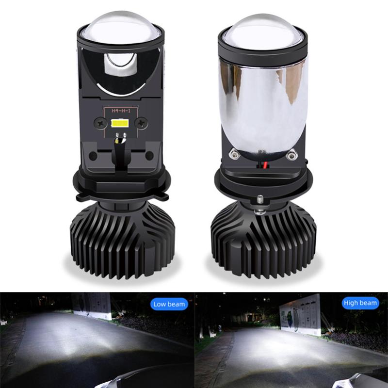 

2PCS 90W 6000K H4 LED Mini Projector Lens Car Headlight Bulbs 10000LM Conversion Kit Hi/Lo Beam led Headlight 12V24V RHD LHD