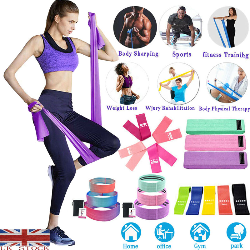 

Workout Rally Resistance Bands Loop 5PCS Legs Booty Band Band-Home Gym Yoga Exercise Rally Band Sports Fitness Latex Ring Sets
