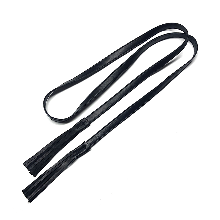 

Grevillea banksii Sheepskin fringed waistband, Black