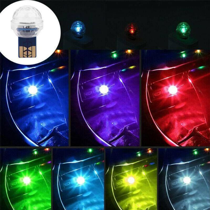 

Mini USB Colorful Atmosphere Light Car USB Party Light DJ LED RGB Interior Lamp Club Disco Magic Stage Effect Portable Lights