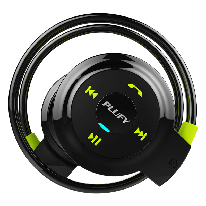 

PLUFY Wireless Bluetooth Sport Headphones Radio Mp3 Player Neckband Stereo Headset Support Memory Card