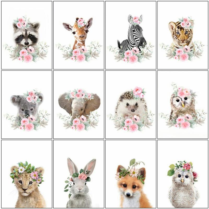 

Evershine 5D DIY Diamond Painting Animals Diamond Embroidery Elephant Cross Stitch Kit Rhinestone Pictures Home Decoration